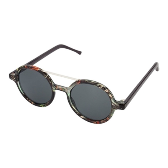 KOMONO sunglasses Vivien Fern round NEW floral - Picture 2 of 11